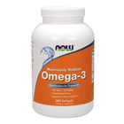 NOW Foods Omega 3 1000 mg (500 капсул)