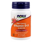 NOW Vitamin D-3 2000 ME (30 капс)
