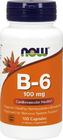 NOW B-6 100 mg (100 капс)