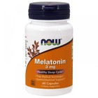 NOW Melatonin 3 mg (60 капс)
